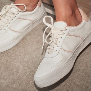New Reformation Harlow Leather Sneaker